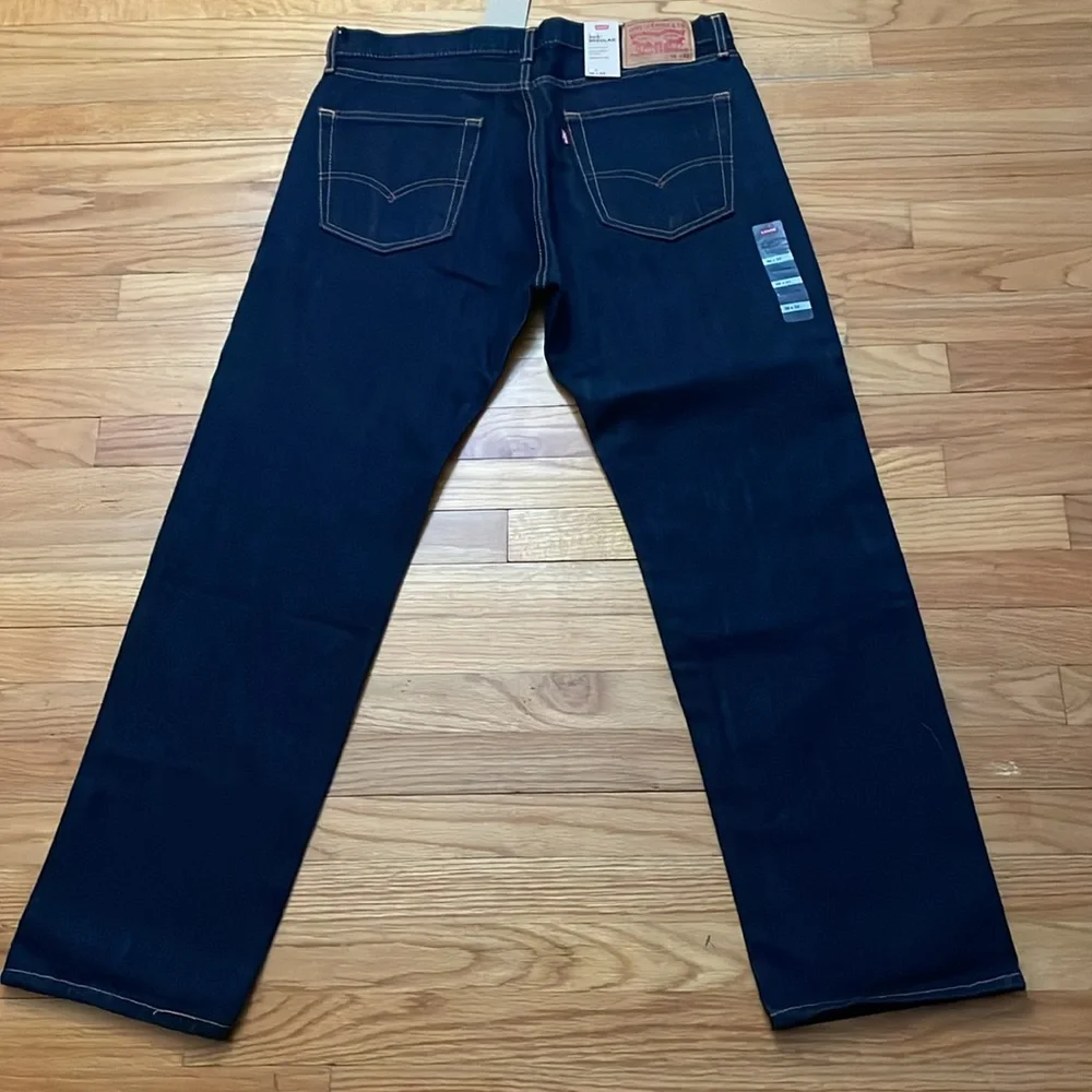 Levi's 505 Regular Jeans Dark Wash‎ Size W36 L32